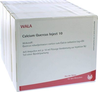 CALCIUM QUERCUS Inject Ampullen