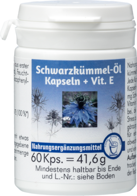 SCHWARZKÜMMELÖL Kapseln+Vitamin E