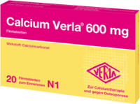 CALCIUM VERLA 600 mg Filmtabletten