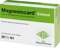 MAGNESIOCARD 5 mmol Plv.z.Her.e.Lsg.z.Einnehmen