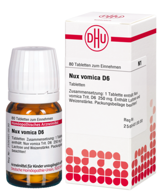 NUX VOMICA D 6 Tabletten