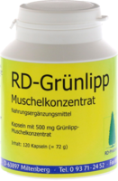 RD GRÜNLIPP Muschelkonzentrat Kapseln