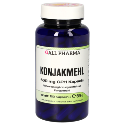 KONJAKMEHL 600 mg Kapseln