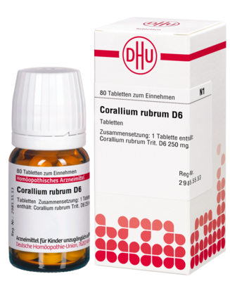 CORALLIUM RUBRUM D 6 Tabletten