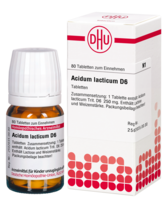 ACIDUM LACTICUM D 6 Tabletten