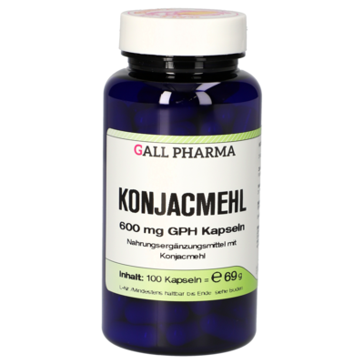 KONJACMEHL 600 mg Kapseln