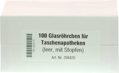 GLASRÖHRCHEN f.Taschenapotheke