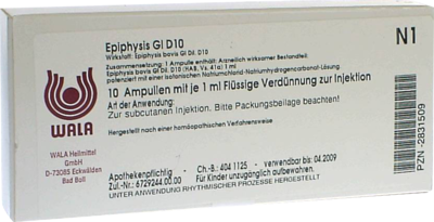 EPIPHYSIS GL D 10 Ampullen