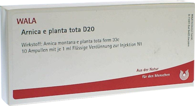 ARNICA E Planta tota D 20 Ampullen