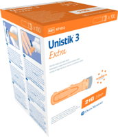 UNISTIK 3 Extra Eindr.Tiefe 2,0 mm Stechhilfe