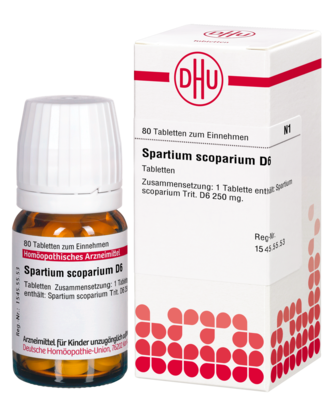 SPARTIUM SCOPARIUM D 6 Tabletten