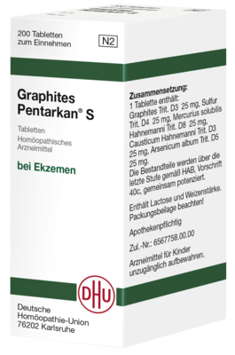 GRAPHITES PENTARKAN S Tabletten