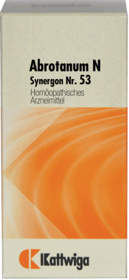 SYNERGON KOMPLEX 53 Abrotanum N Tabletten