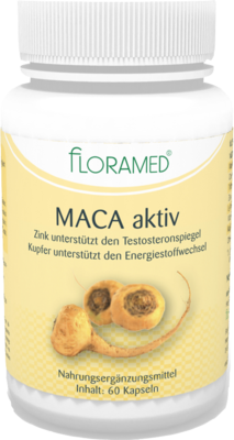 MACA KAPSELN Gutes f.d.Männlichkeit Floramed