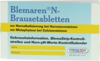 BLEMAREN N Kontrollkalender Teststreifen