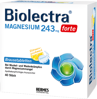 BIOLECTRA Magnesium 243 mg forte Zitrone Br.-Tabl.