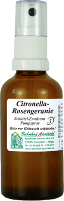 CITRONELLA ROSENGERANIE Schüttelemulsion