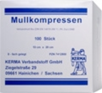 MULLKOMPRESSEN 10x20 cm unsteril 8fach BW