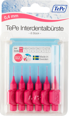 TEPE Interdentalbürste 0,4mm pink