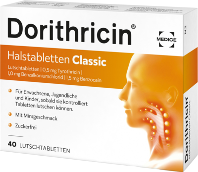 DORITHRICIN Halstabletten Classic