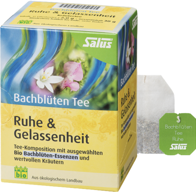 BACHBLÜTEN TEE Ruhe & Gelassenheit Bio Salus Fbtl.