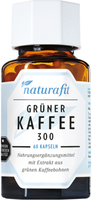 NATURAFIT grüner Kaffee 300 Extrakt Kapseln