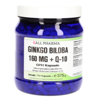 GINKGO BILOBA 160 mg+Q10 GPH Kapseln