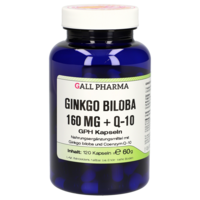 GINKGO BILOBA 160 mg+Q10 GPH Kapseln