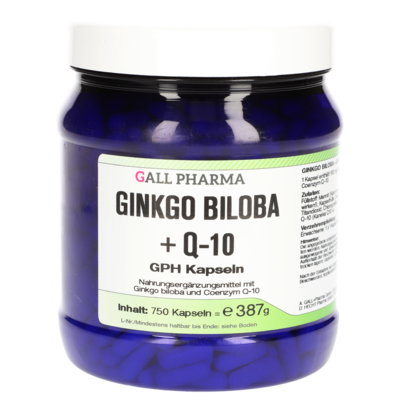 GINKGO BILOBA+Q10 GPH Kapseln