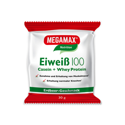 EIWEISS 100 Erdbeer Megamax Pulver