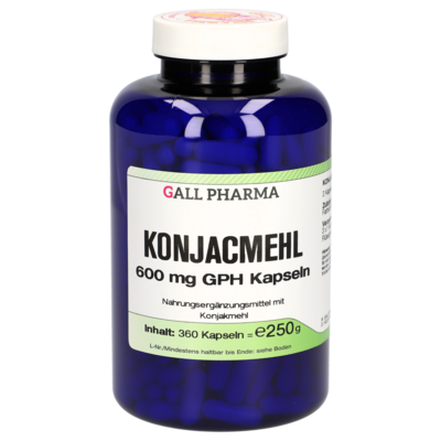 KONJACMEHL 600 mg GPH Kapseln