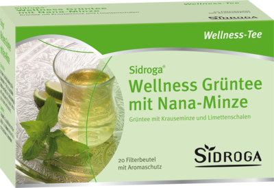 SIDROGA Wellness Grüntee m. Nana-Minze Filterb.