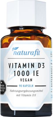 NATURAFIT Vitamin D3 1000 I.E. Kapseln
