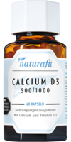 NATURAFIT Calcium D3 500/1000 Kapseln