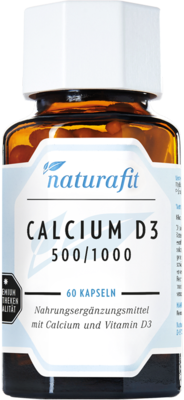 NATURAFIT Calcium D3 500/1000 Kapseln