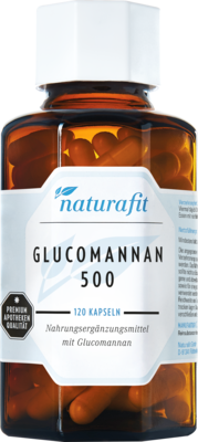 NATURAFIT Glucomannan 500 Kapseln