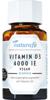 NATURAFIT Vitamin D3 4000 I.E. Kapseln