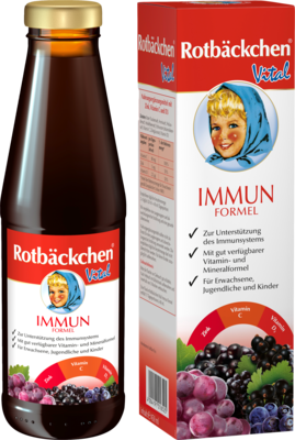 RABENHORST Rotbäckchen Vital Immun Formel Saft