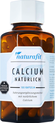 NATURAFIT Calcium natürlich Kapseln