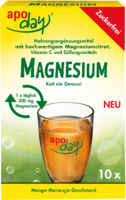 APODAY Magnesium Mango-Maracuja zuckerfrei Pulver