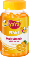 YAYA BEANS Orange Zink und Jod Kaudragees