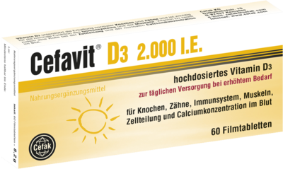 CEFAVIT D3 2.000 I.E. Filmtabletten