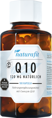 NATURAFIT Q10 120 mg natürlich Kapseln