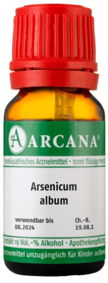 ARSENICUM ALBUM LM 60 Dilution