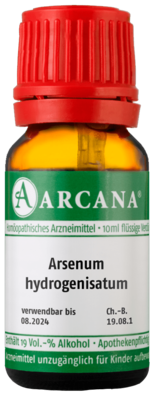 ARSENUM HYDROGENISATUM LM 9 Dilution