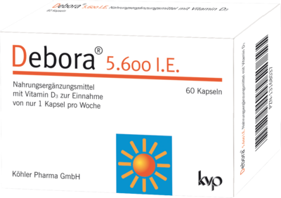 DEBORA 5.600 I.E. Kapseln