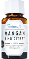 NATURAFIT Mangan 5 mg Citrat Kapseln