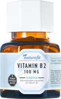 NATURAFIT Vitamin B2 100 mg Kapseln