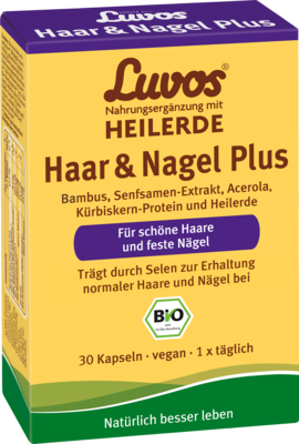 LUVOS Heilerde Bio Haar & Nagel Plus Kapseln