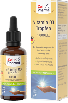 VITAMIN D3 TROPFEN 1.000 I.E. 2100 Tro.ZeinPharma